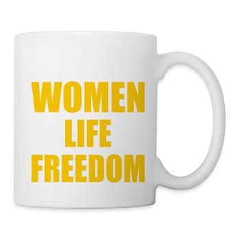 Women life freedom - Mug - white - Right
