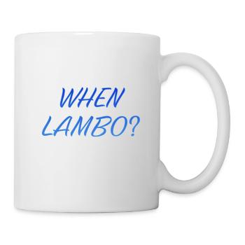 WHEN LAMBO OCEAN - Mug - white - Right
