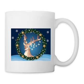 winter holidays - Mug - white - Right