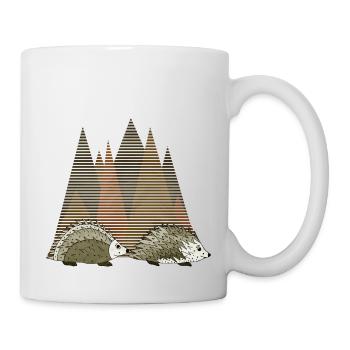 Hedgehogs - Mug - white - Right