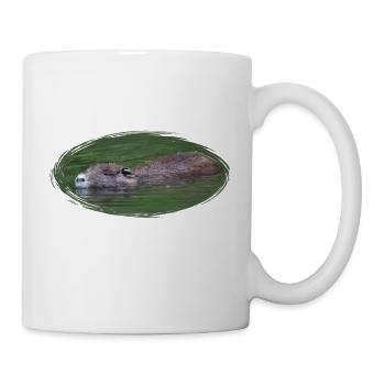 Nutria Beaver Beaver Rat Water Rat - Mug - white - Right