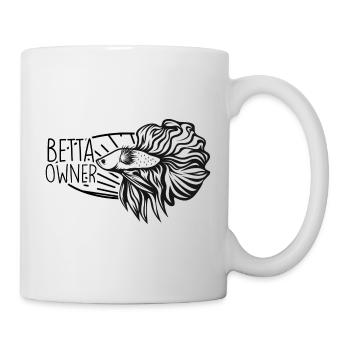 Betta Fish Besitzer Tropical Fish - Tasse - Weiß - Rechts