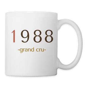 grand cru 1988 - Mug blanc - blanc - Droite