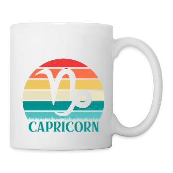 capricorn - Mug blanc - blanc - Droite