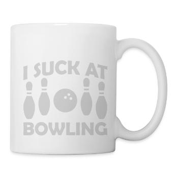 Je suis nul au bowling - Mug blanc - blanc - Droite