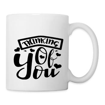Thinking of you - Mug - white - Right