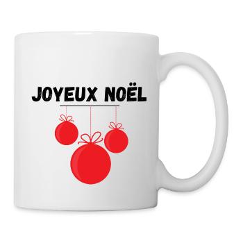 JOEYUX NOEL - Mug blanc - blanc - Droite