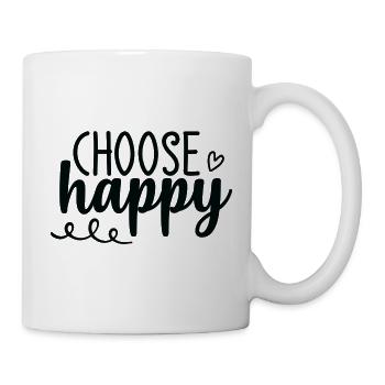 Choose Happy - Mug - white - Right