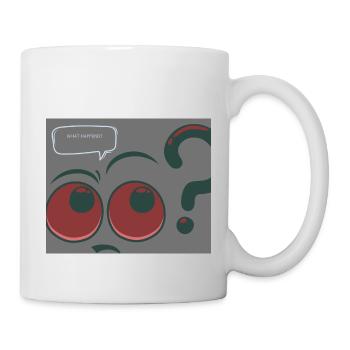 What Happend - Tasse - Weiß - Rechts