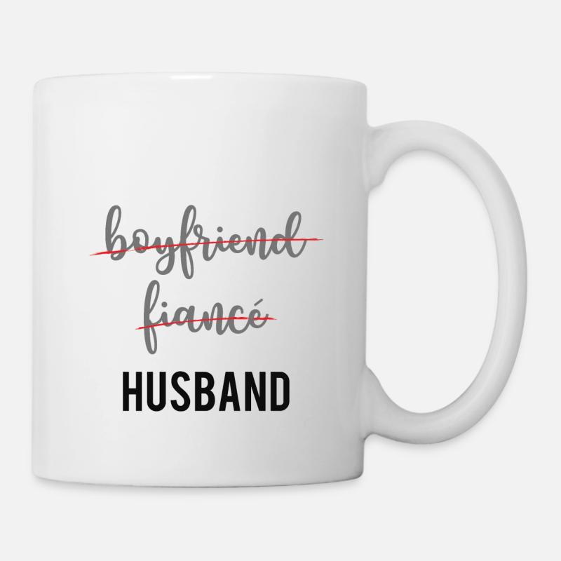 COPAIN FIANCÉ MARI - Mug blanc - blanc