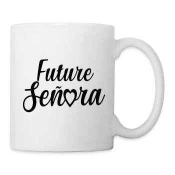 Future Señora Engagement Bridal Shower Wedding - Mug - white - Right
