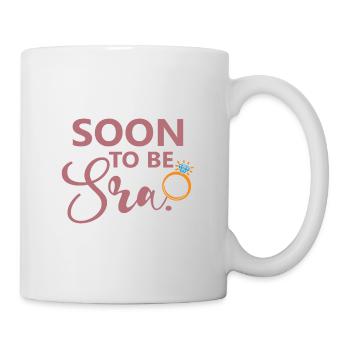 Soon To Be Sra. Engagement Bridal Shower Wedding - Mug - white - Right