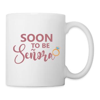 Soon To Be Señora Engagement Bridal Shower Wedding - Mug - white - Right