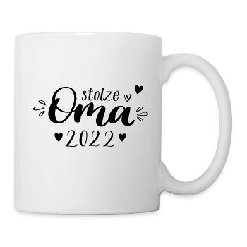 stolze Oma 2022 - Tasse - Weiß - Rechts