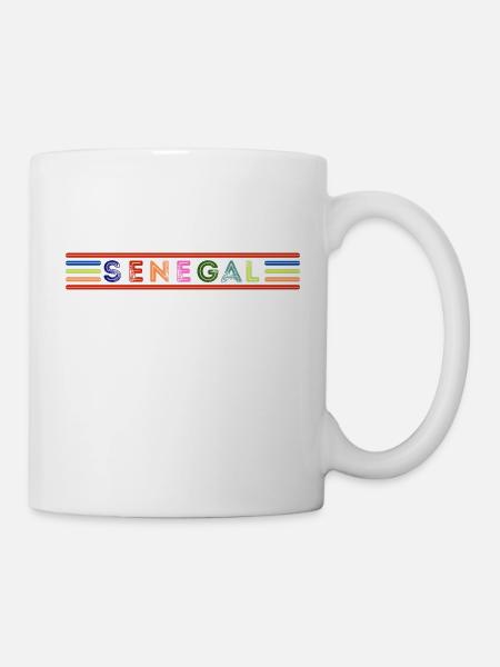 Senegal - Mug blanc - blanc
