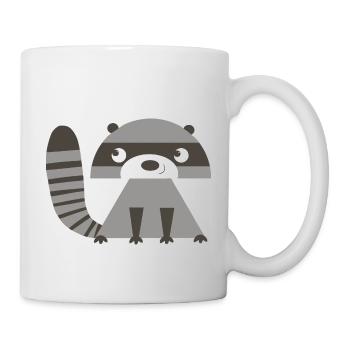 Raccoon - Mug - white - Right