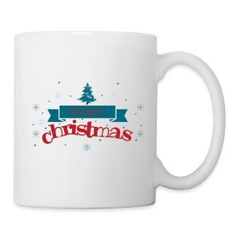 MERRY CHRISTMAS - Mug blanc - blanc - Droite