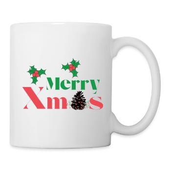 MERRY XMAS - Mug blanc - blanc - Droite