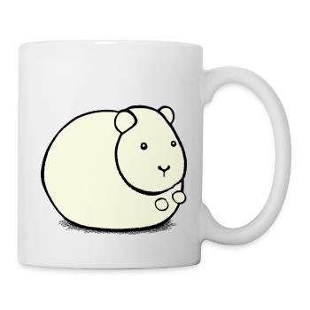 Hamster mignon animal rongeur animaux drôle animal 4 - Mug blanc - blanc - Droite