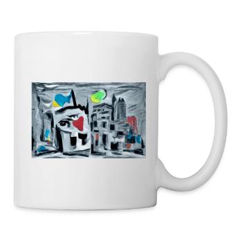 City Flow - Tasse - Weiß - Rechts