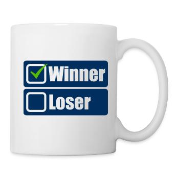 Winner - Mug - white - Right