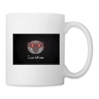 Laser Bull Moon Eye 3 - Tasse - Weiß - Rechts