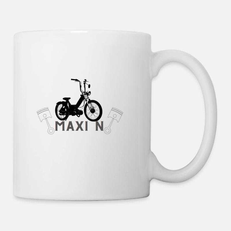 Puch maxi N - Mug blanc - blanc