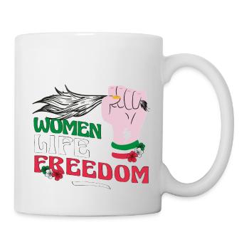 Cute Iranian Women - Women Life Freedom - Mug blanc - blanc - Droite