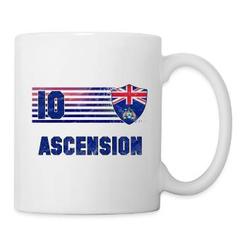 Équipe de football de l’Ascension - Mug blanc - blanc - Droite