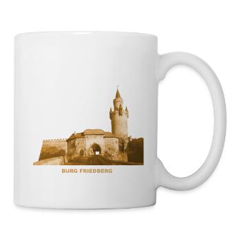 Friedberg Burg Hessen Gymnasium - Mug - white - Right