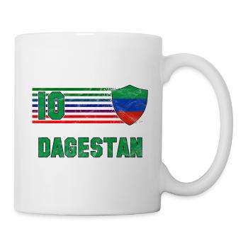 Équipe du Daghestan de football - Mug blanc - blanc - Droite