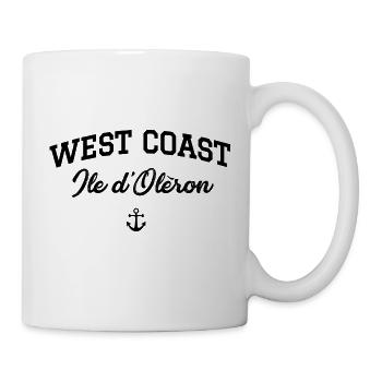 WEST COAST Ile d'Oléron ancre - Mug blanc - blanc - Droite