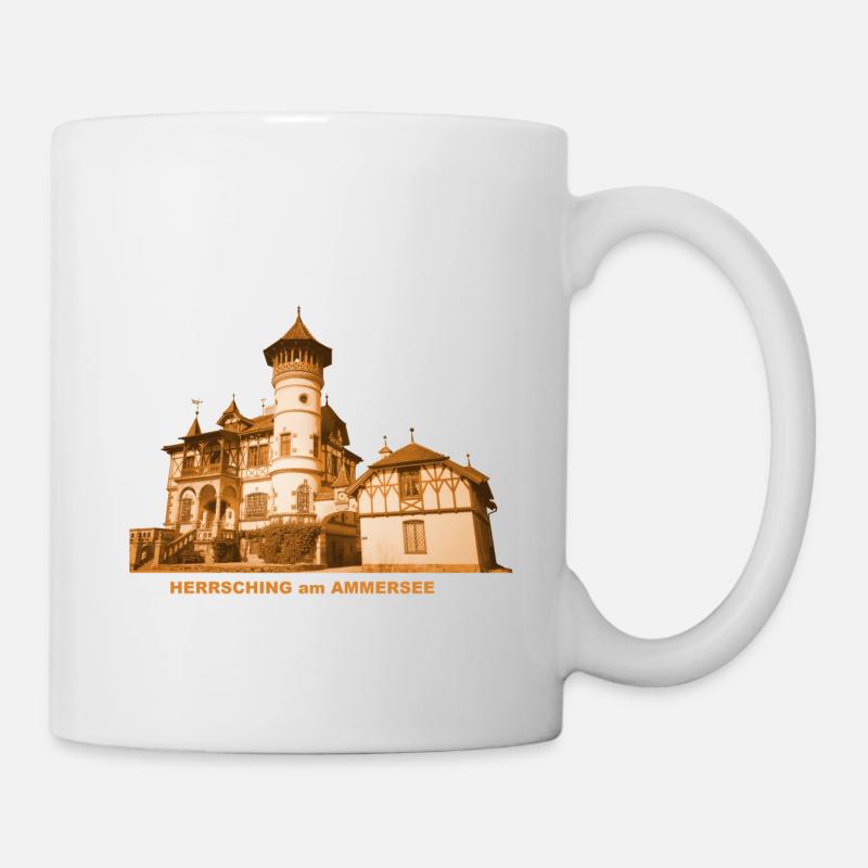 Herrsching Ammersee Bayern Villa Scheuermann - Tasse - Weiß