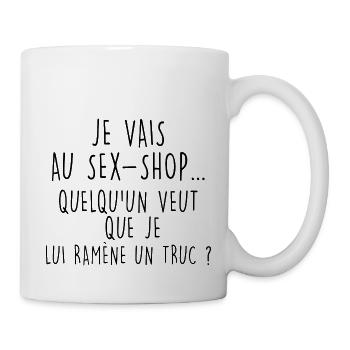 Cadeau Rigolo A Offrir Couple Cadeau Noce Mariage - Mug blanc - blanc - Droite