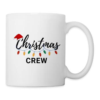 Weihnachts-Crew - Tasse - Weiß - Rechts