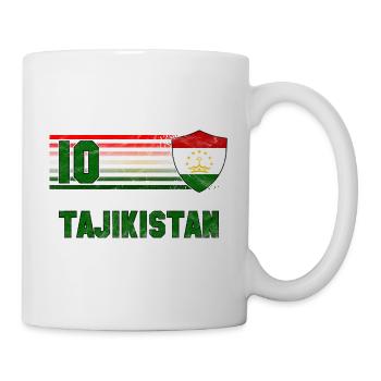 Équipe du Tadjikistan de football - Mug blanc - blanc - Droite