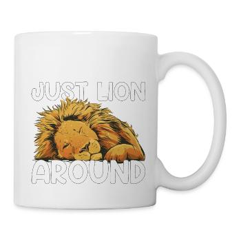 Leo Sleep Pajamas Sleep Gift - Mug - white - Right