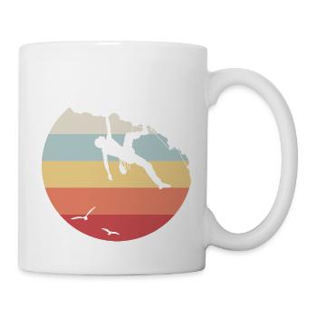 Grimper - Mug blanc - blanc - Droite