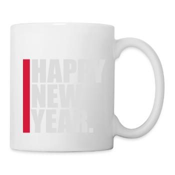 Citation Bonne année - Mug blanc - blanc - Droite