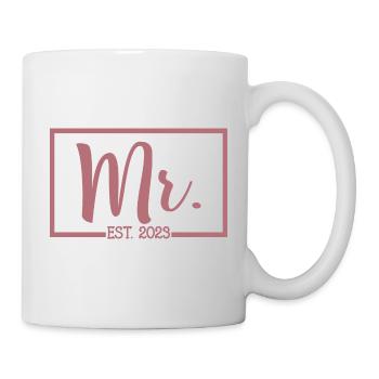 2023 Fiançailles pour la fête de mariage du marié - Mug blanc - blanc - Droite