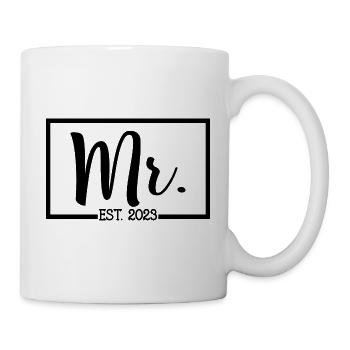 2023 Fiançailles pour la fête de mariage du marié - Mug blanc - blanc - Droite