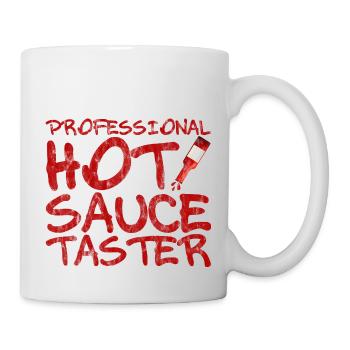 Professional Hot Sauce Taster 3 - Tasse - Weiß - Rechts