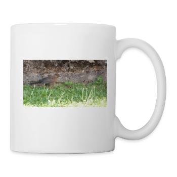 Oiseau - Mug blanc - blanc - Droite