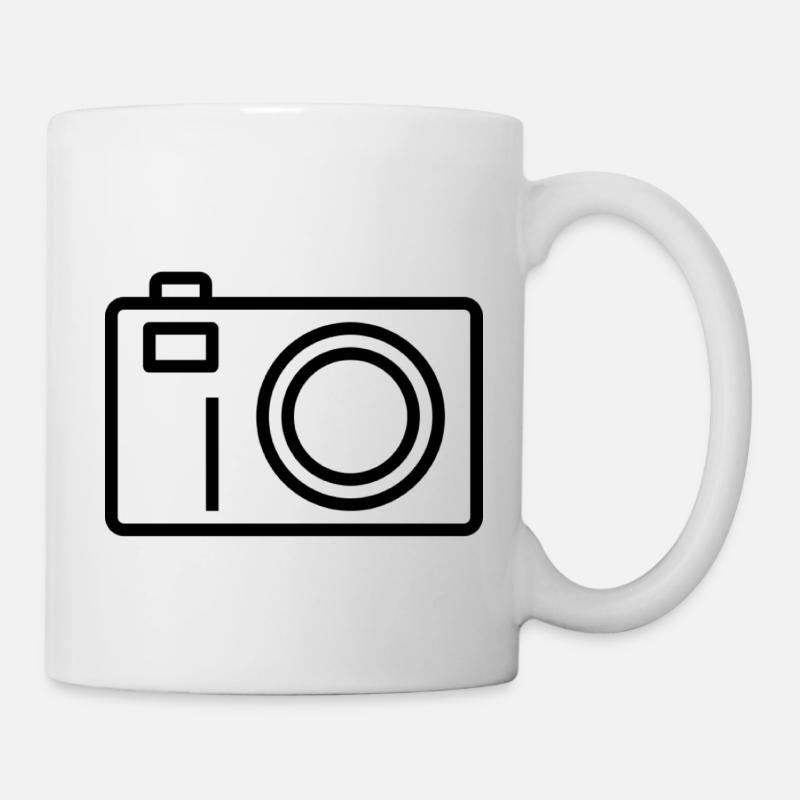 Kamera - Tasse - Weiß