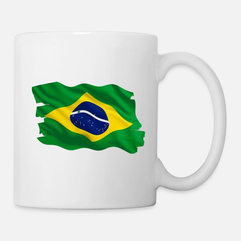 Brasilien - Tasse - Weiß