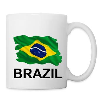 Brasilien - Tasse - Weiß - Rechts