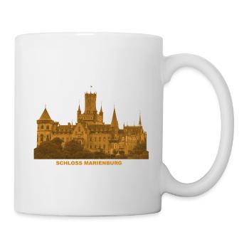 Marienburg Schloss Pattensen Hannover Niedersachse - Tasse - Weiß - Rechts
