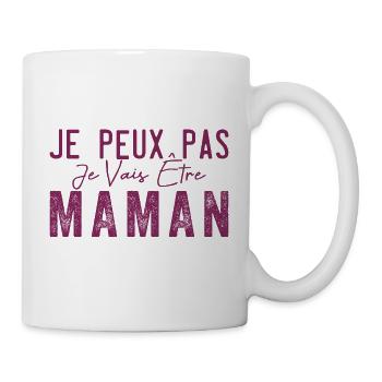I can't I'm going to be a mom| Mother-to-be - Mug - white - Right