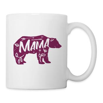 Mama Ourse - Mug blanc - blanc - Droite
