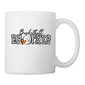 Basketball BROTHER - Mug - white - Right